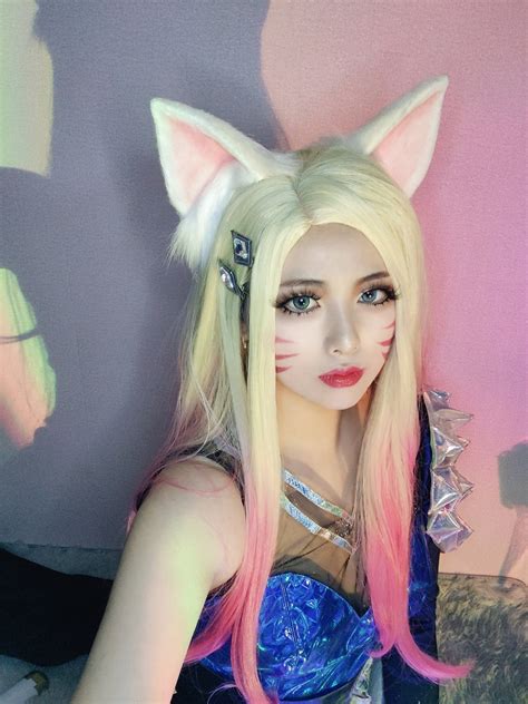 ahri cosplay lol|ahri worth cos.